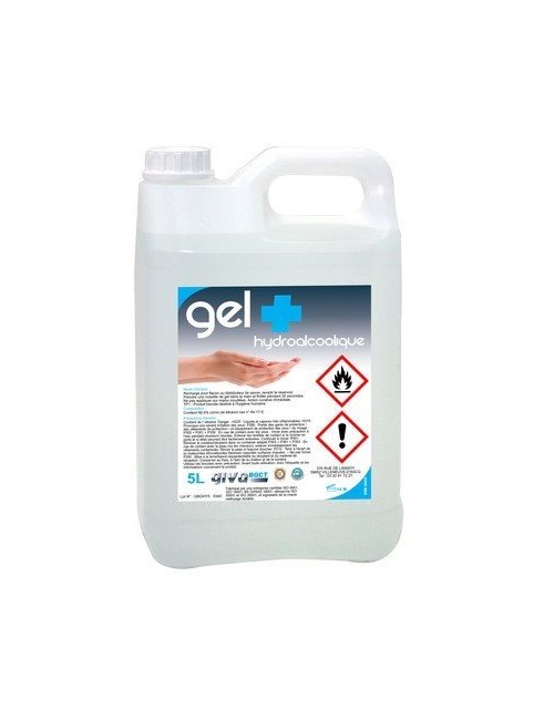 Vindi Désinfectant gel hydroalcoolique bidon écorecharge de 5l