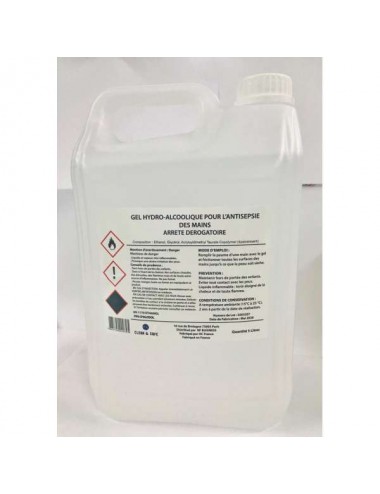 BIDON GEL HYDROALCOOLIQUE 5L – Fonction Meuble