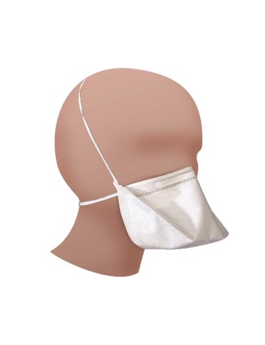 Masque de protection FFP2 Bec de canard - Blanc