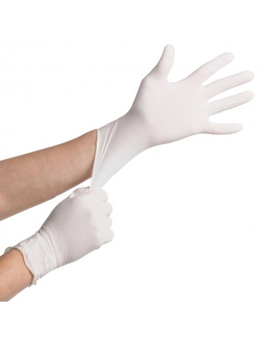 Gants latex poudré transparent T10 XL - 100 pièces