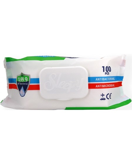 Lingettes désinfectantes mains - surfaces - visage - Sleepy