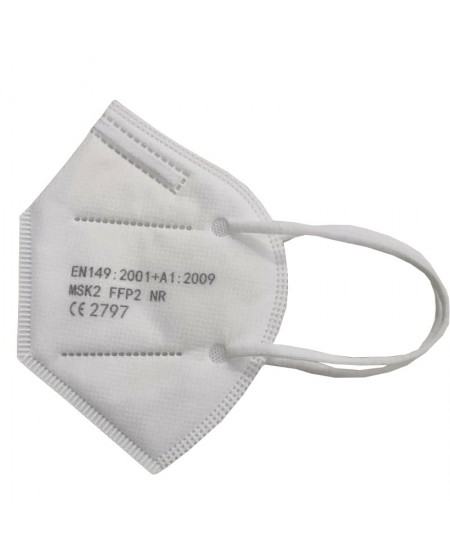 Masque de protection Respiratoire FFP2 Sachet individuel - Blanc
