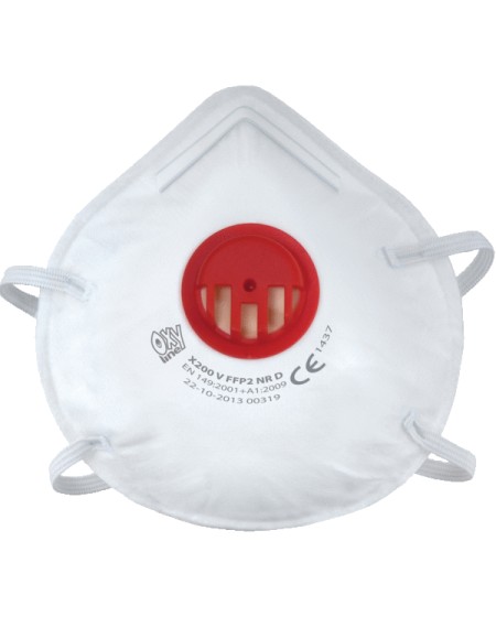 Masque de protection respiratoire FFP2 sur