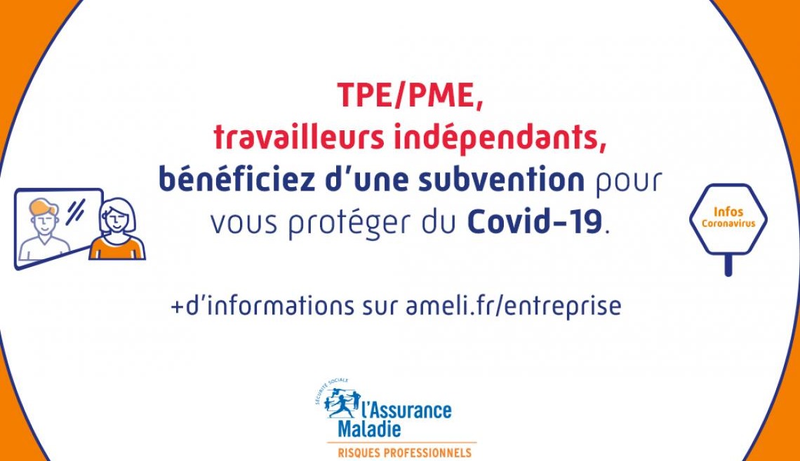 La CPAM octroi une subvention spéciale pour aider les TPE et PME pour le COVID-19